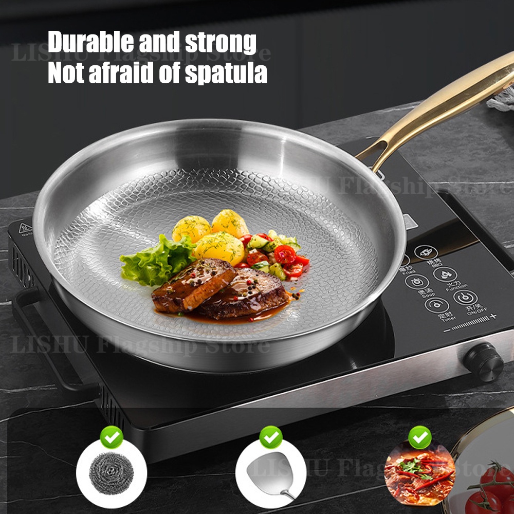 Padella Antiaderente in Acciai - Home Cooking Cookbook recensione e prezzo